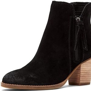 Frye Allister Zip Suede Booties, Size 8.5